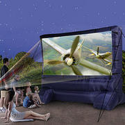 Movie package with 16x9 inflatable screen. Movie package with 16x9 inflatable screen.